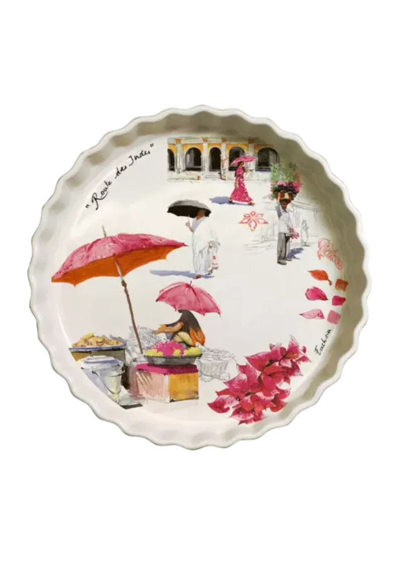 Plato de tarta Route Des Indes