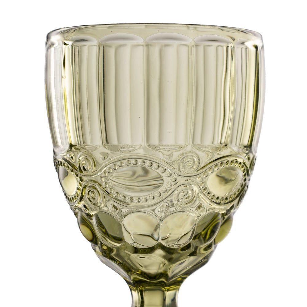 COPA VERDE CRISTAL DECORACIÓN 9 X 9 X 17 CM