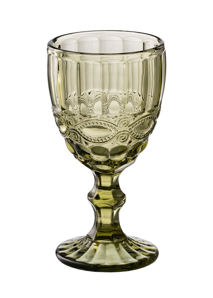 COPA VERDE CRISTAL DECORACIÓN 9 X 9 X 17 CM