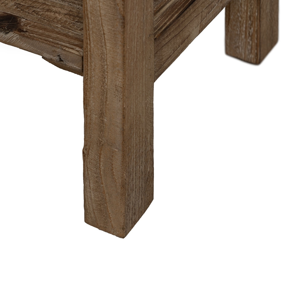 CONSOLA NATURAL MADERA 90 X 34,50 X 81 CM