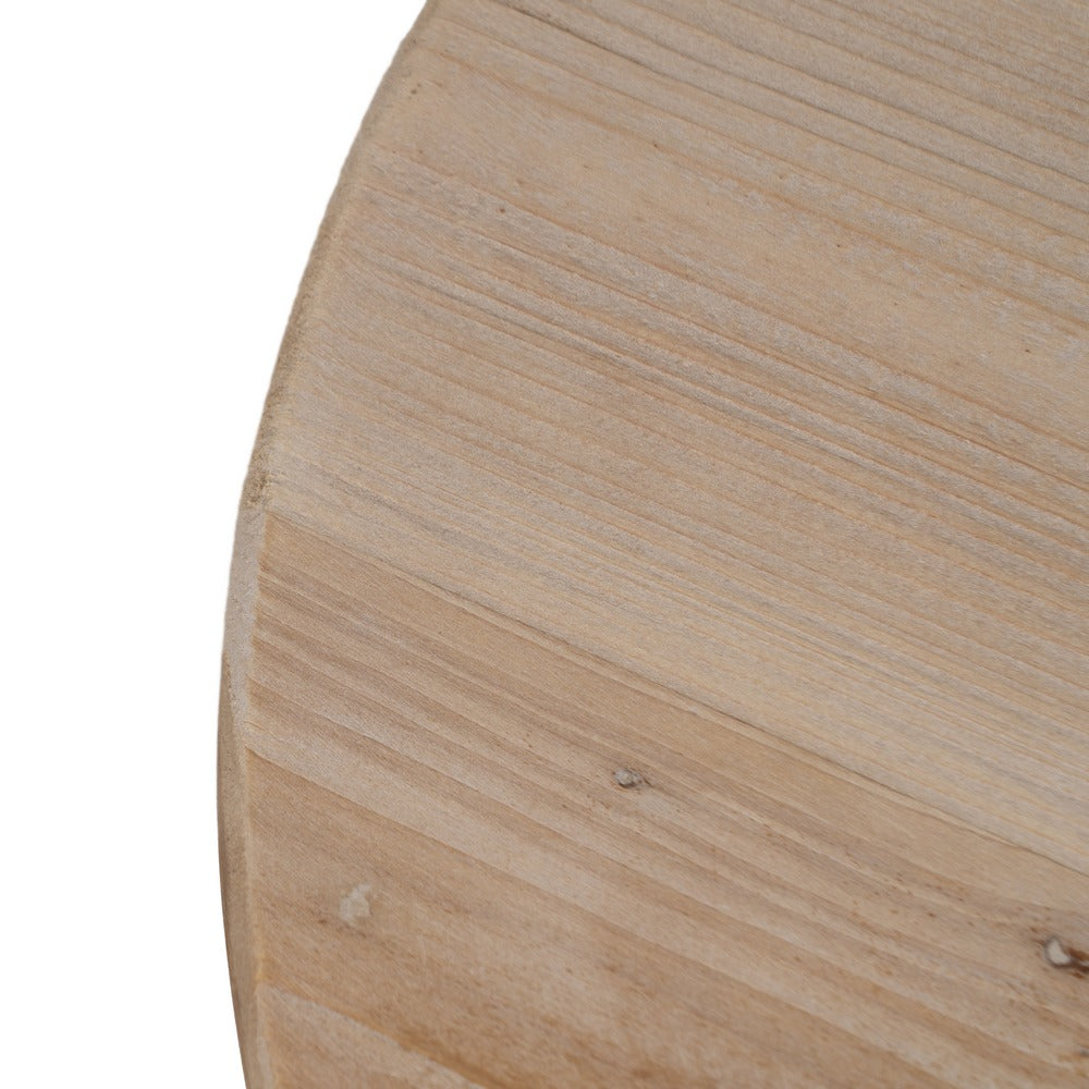 MESA CENTRO NATURAL-BLANCO 60 X 60 X 45 CM