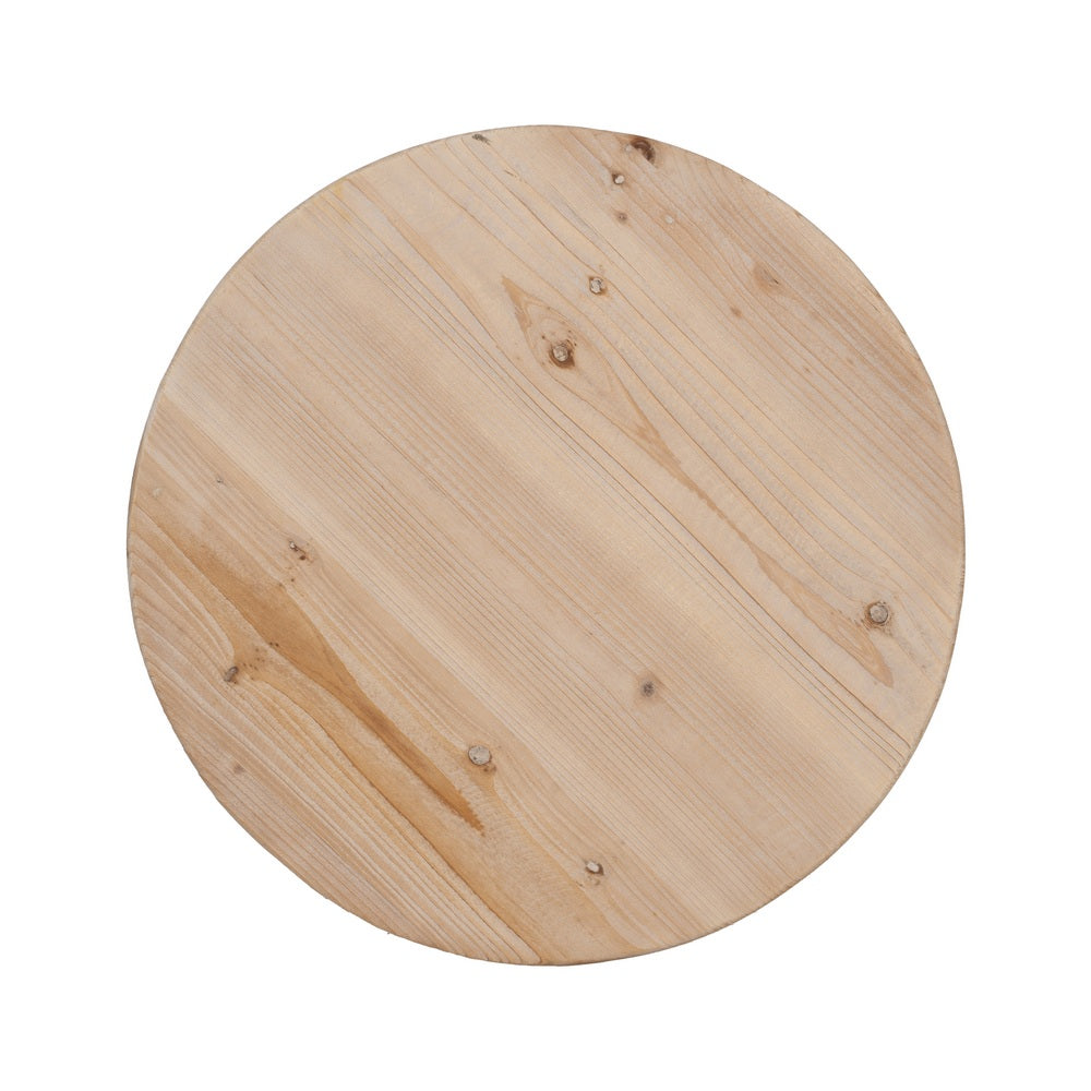 MESA CENTRO NATURAL-BLANCO 60 X 60 X 45 CM
