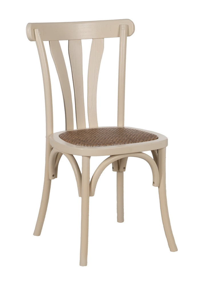 SILLA CREMA MADERA DE OLMO CONTRACT 48 X 47 X 88,50 CM