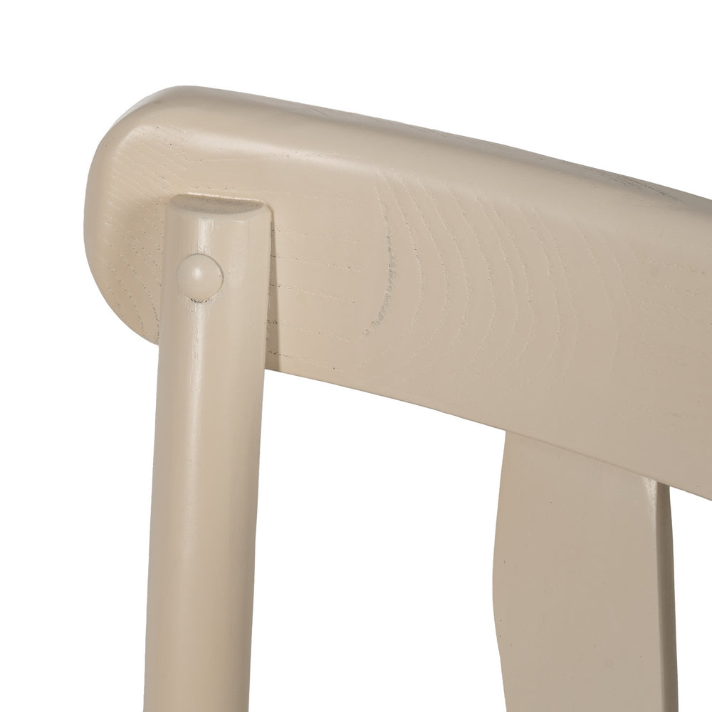 SILLA CREMA MADERA DE OLMO CONTRACT 48 X 47 X 88,50 CM