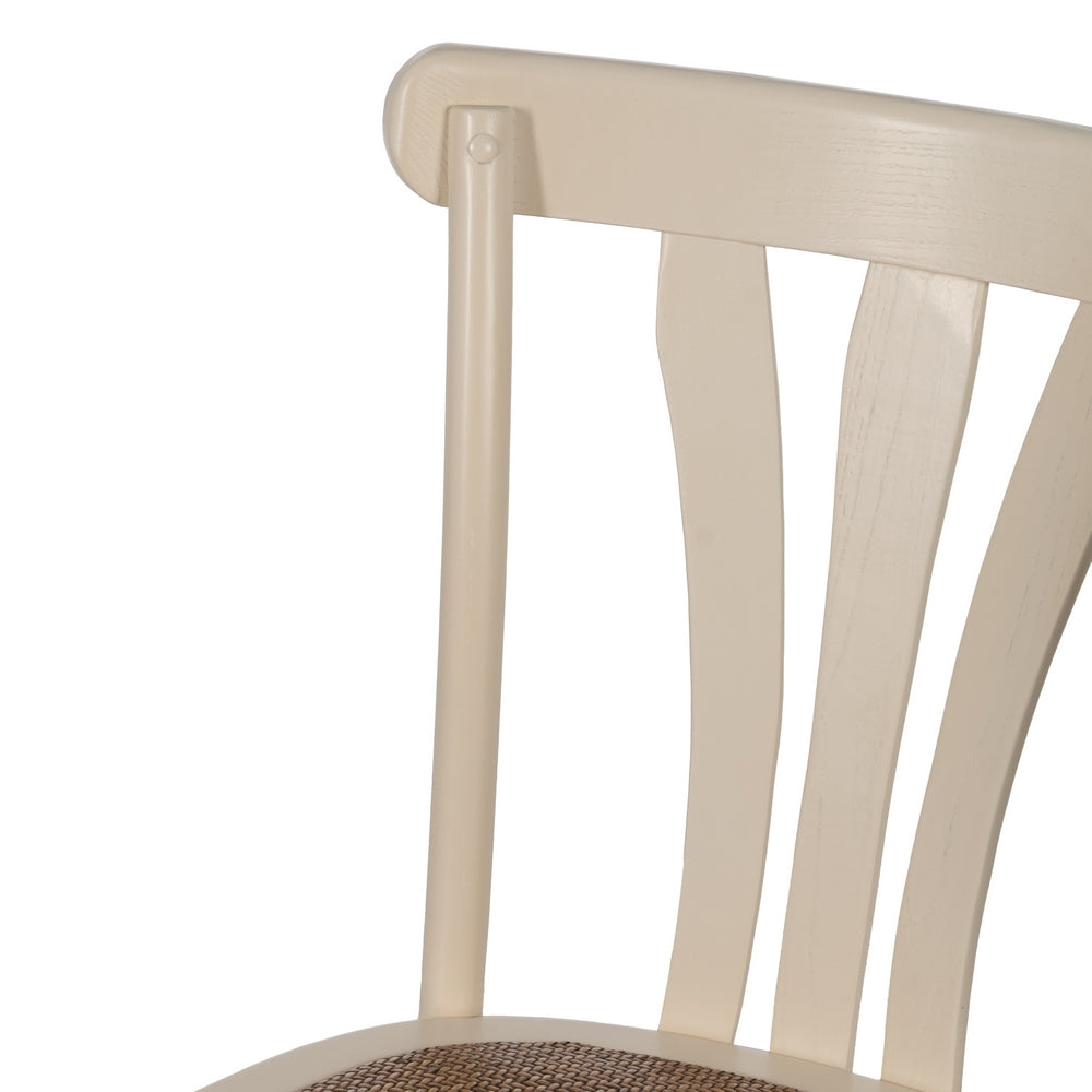 SILLA CREMA MADERA DE OLMO CONTRACT 48 X 47 X 88,50 CM