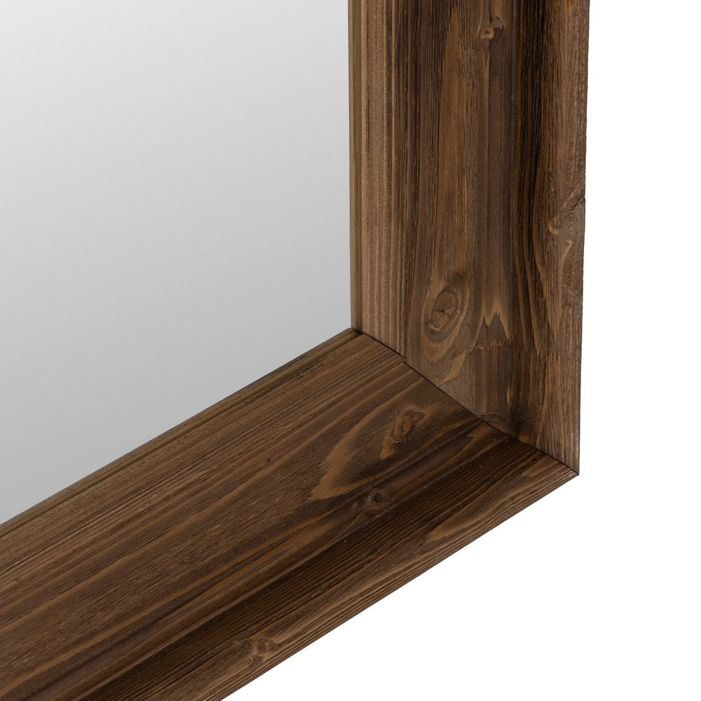 ESPEJO MARRÓN MADERA DECORACIÓN 78 X 5,80 X 179 CM
