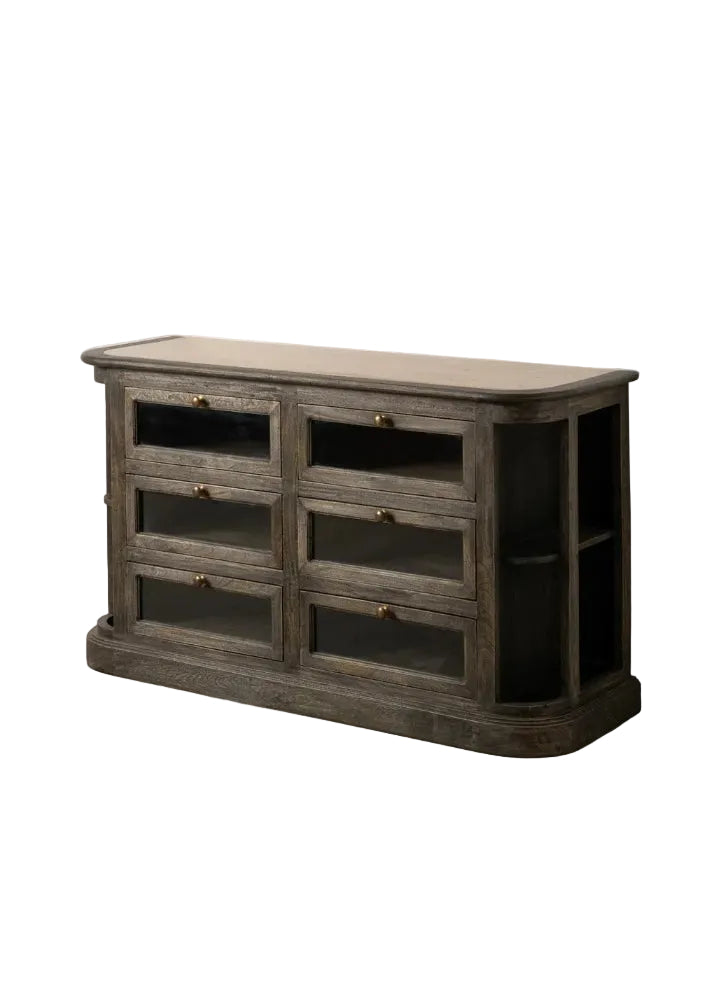 APARADOR MÁRMOL/MADERA COCINA 155 X 51 X 88 CM