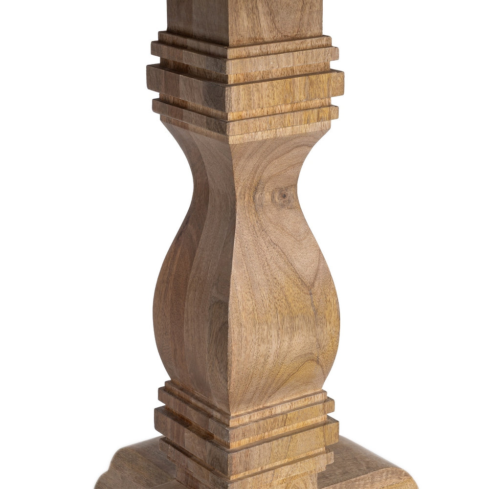 MESA AUXILIAR MADERA DE MANGO SALÓN 65 X 65 X 66 CM