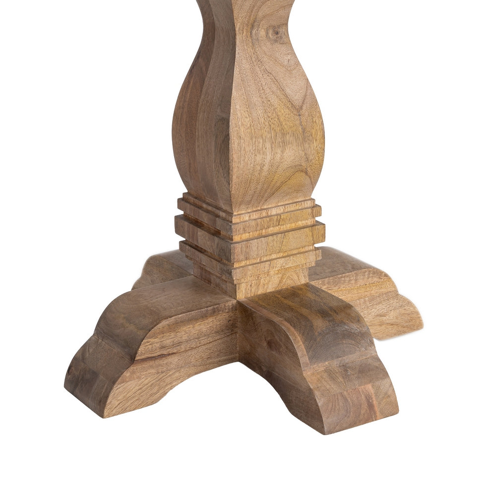 MESA AUXILIAR MADERA DE MANGO SALÓN 65 X 65 X 66 CM