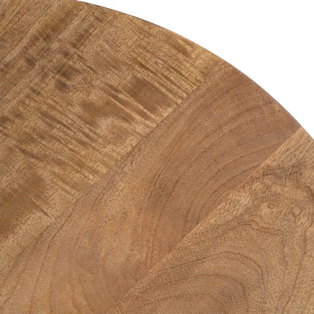 MESA AUXILIAR MADERA DE MANGO SALÓN 65 X 65 X 66 CM