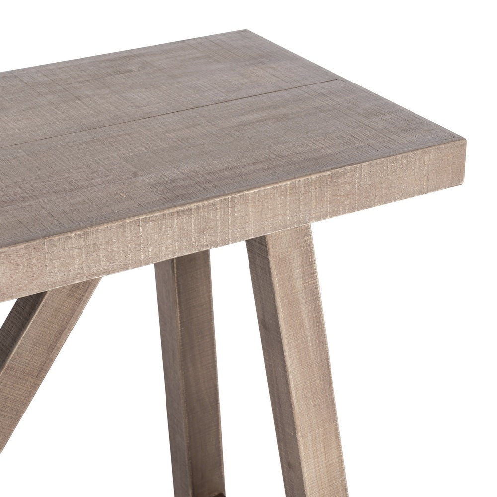 CONSOLA NATURAL MADERA DE PINO 140 X 40 X 75,50 CM