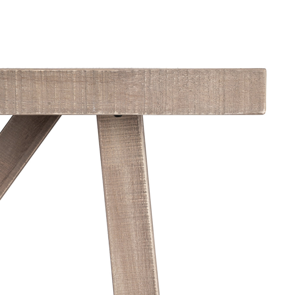 CONSOLA NATURAL MADERA DE PINO 140 X 40 X 75,50 CM