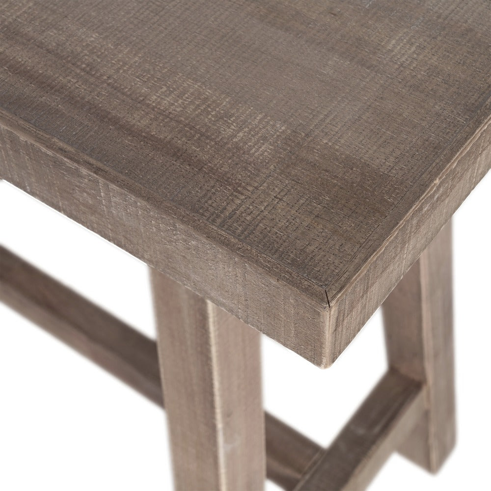 CONSOLA NATURAL MADERA DE PINO 140 X 40 X 75,50 CM
