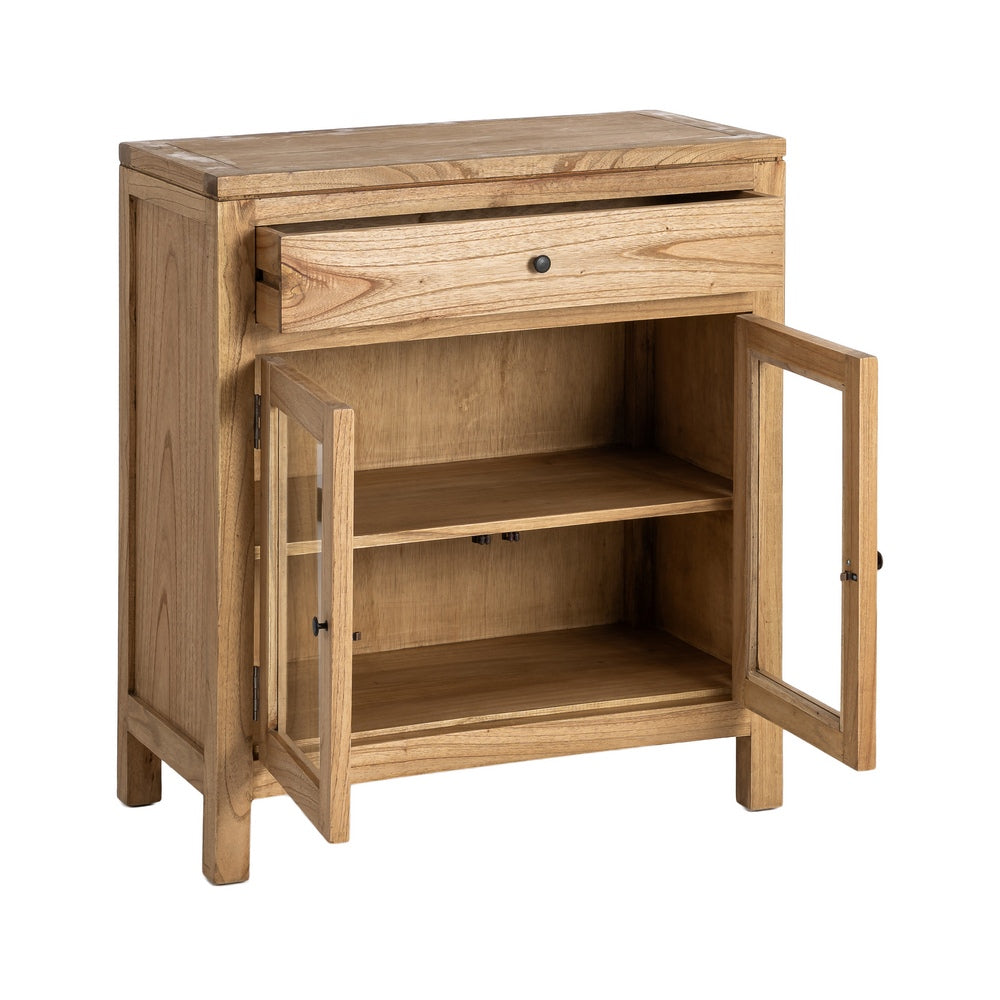 MUEBLE RECIBIDOR NATURAL MADERA MINDI 80 X 40 X 89 CM