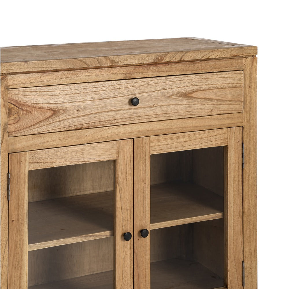 MUEBLE RECIBIDOR NATURAL MADERA MINDI 80 X 40 X 89 CM