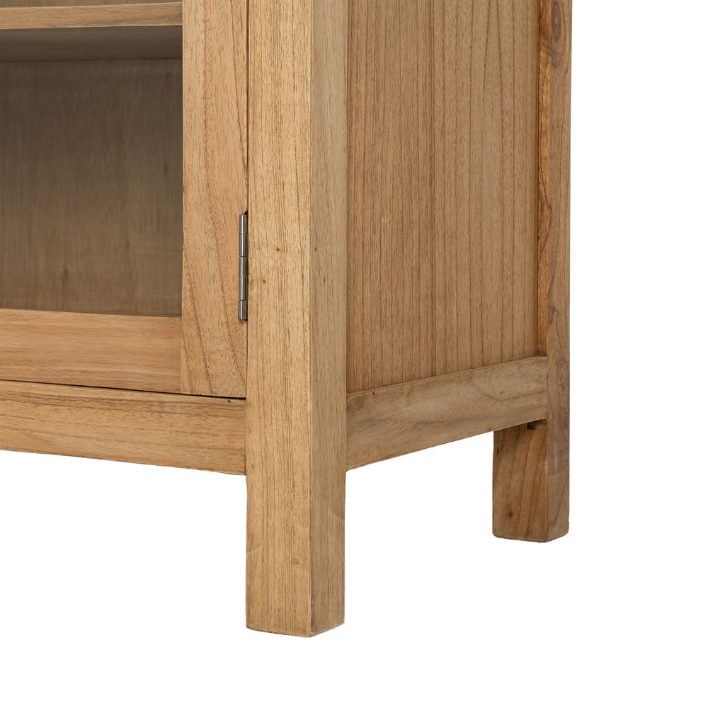 MUEBLE RECIBIDOR NATURAL MADERA MINDI 80 X 40 X 89 CM