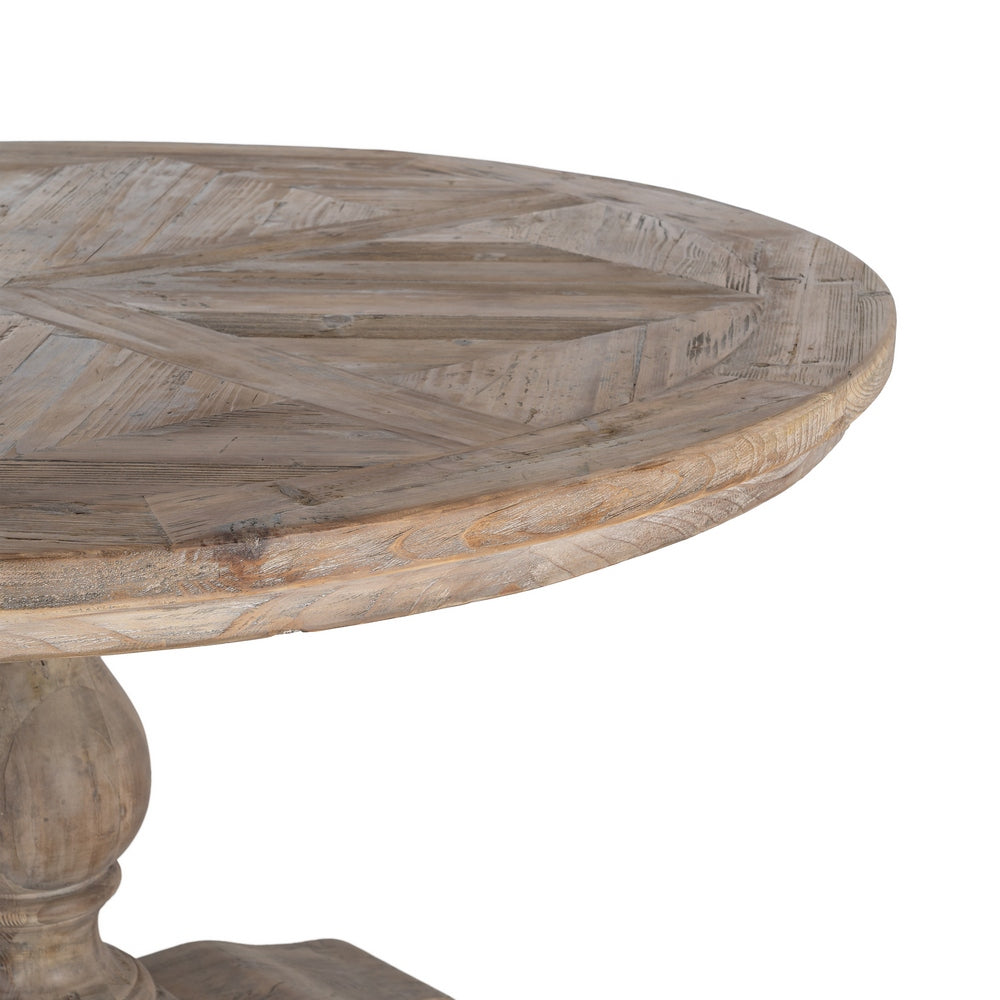 MESA COMEDOR MADERA DE PINO SALÓN 140 X 140 X 76 CM