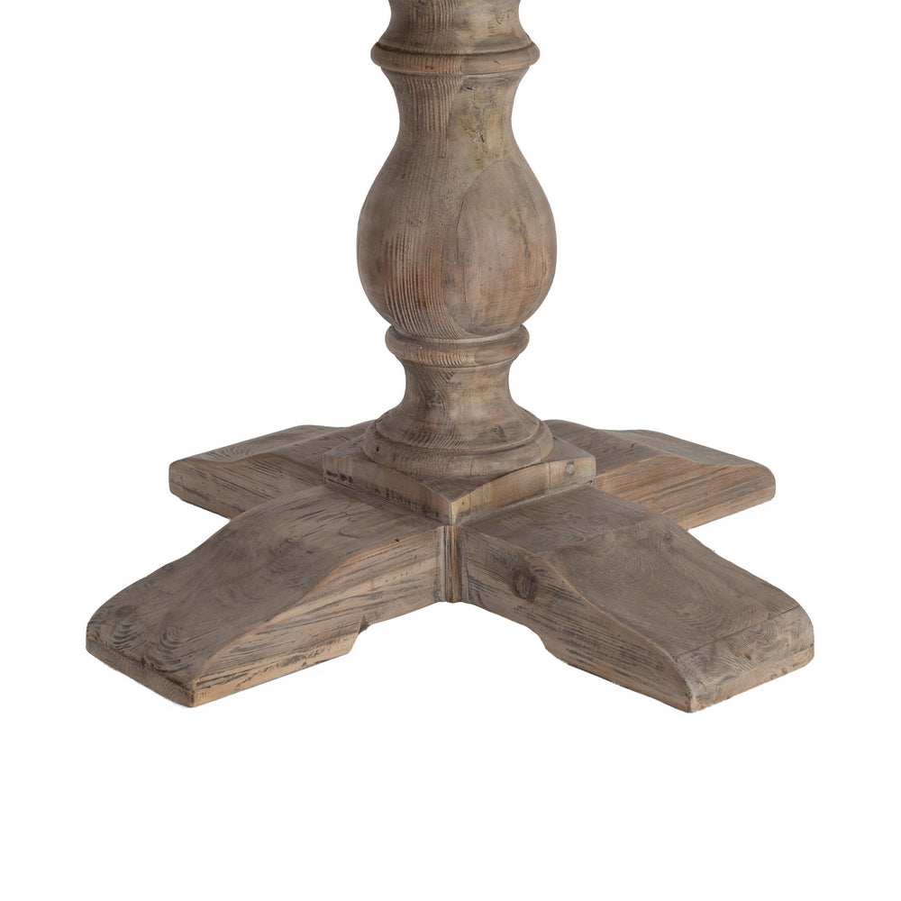 MESA COMEDOR MADERA DE PINO SALÓN 140 X 140 X 76 CM