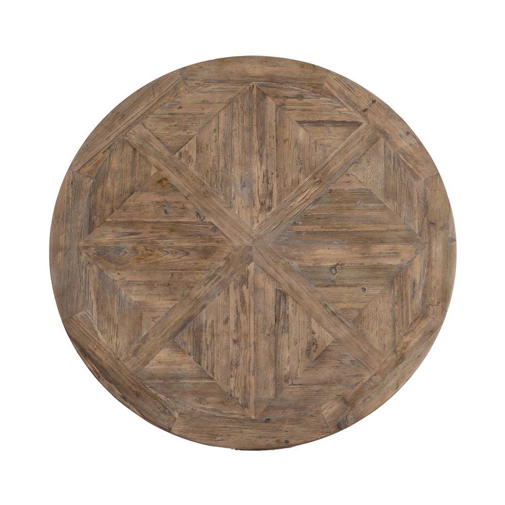 MESA COMEDOR MADERA DE PINO SALÓN 140 X 140 X 76 CM