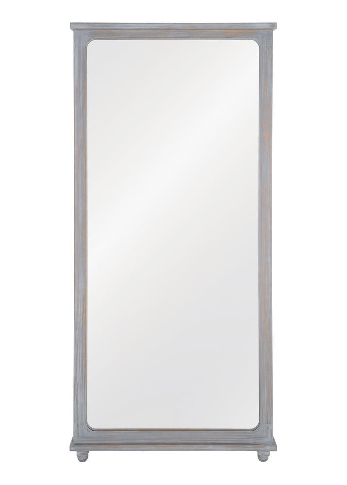 ESPEJO GRIS MADERA PAULONIA DECORACIÓN 80 X 7 X 170 CM