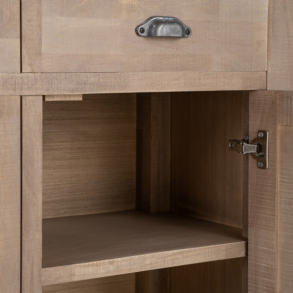 APARADOR NATURAL MADERA DE PINO 140 X 40 X 86,50 CM
