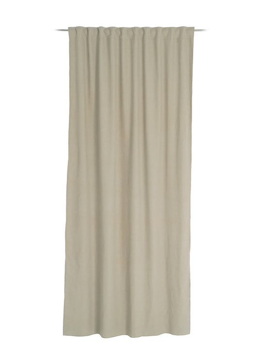 CORTINA CAQUI CLARO 85%ALGODÓN-15%LINO 140 X 275 CM
