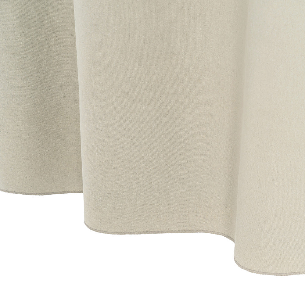 CORTINA CAQUI CLARO 85%ALGODÓN-15%LINO 140 X 275 CM
