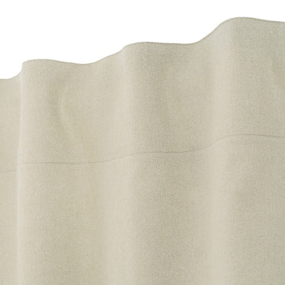 CORTINA CAQUI CLARO 85%ALGODÓN-15%LINO 140 X 275 CM