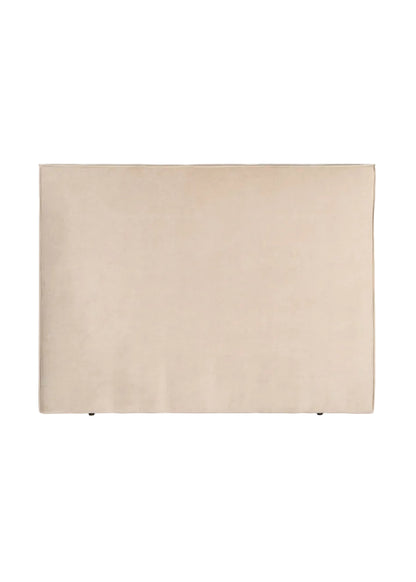 CABECERO BEIGE TEJIDO DORMITORIO 160 X 122 CM
