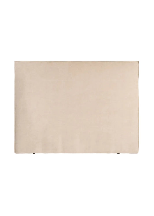 CABECERO BEIGE TEJIDO DORMITORIO 160 X 122 CM