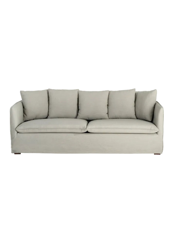 SOFÁ VERDE TEJIDO SALÓN 215 X 92 X 78 CM