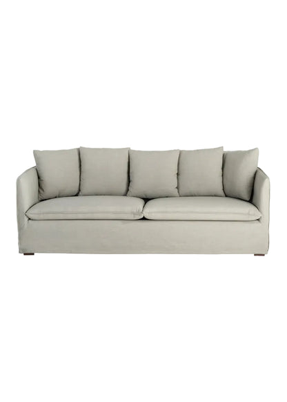 SOFÁ VERDE TEJIDO SALÓN 215 X 92 X 78 CM