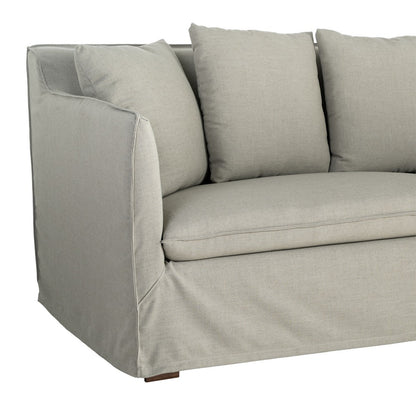 SOFÁ VERDE TEJIDO SALÓN 215 X 92 X 78 CM