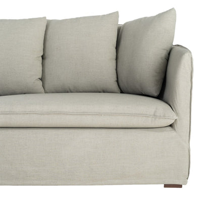 SOFÁ VERDE TEJIDO SALÓN 215 X 92 X 78 CM