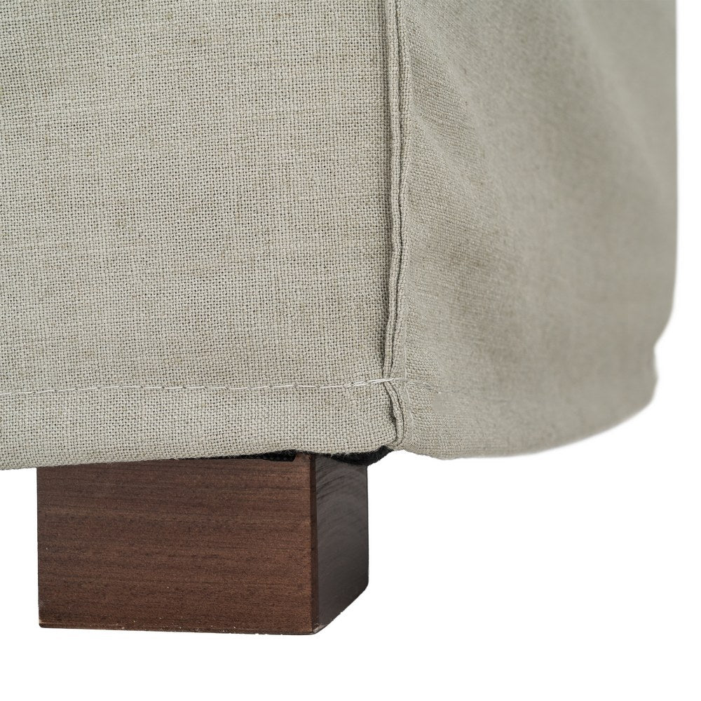 SOFÁ VERDE TEJIDO SALÓN 215 X 92 X 78 CM