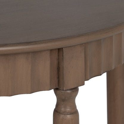 CONSOLA MARRÓN DM-MADERA 71 X 30 X 71 CM
