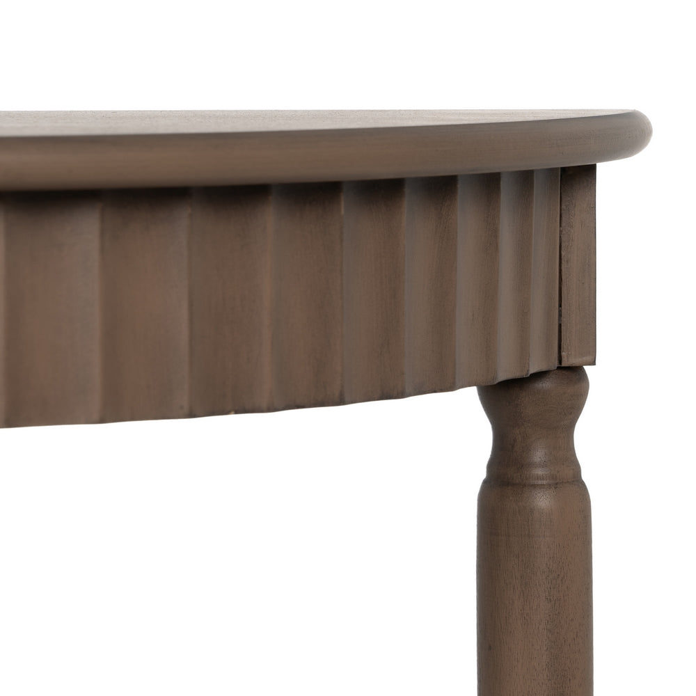 CONSOLA MARRÓN DM-MADERA 71 X 30 X 71 CM