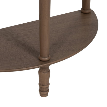 CONSOLA MARRÓN DM-MADERA 71 X 30 X 71 CM