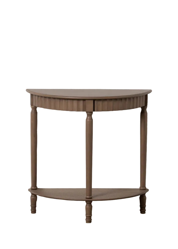 CONSOLA MARRÓN DM-MADERA 71 X 30 X 71 CM