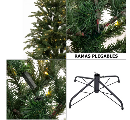 Arbol navidad luces