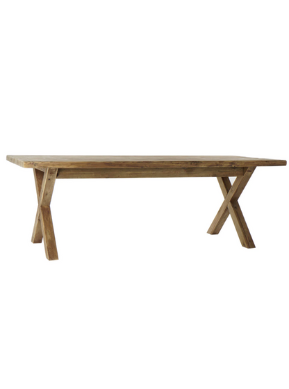 Mesa de comedor madera reciclada
