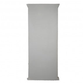 Biblioteca de madera gris 80x36x195 cm